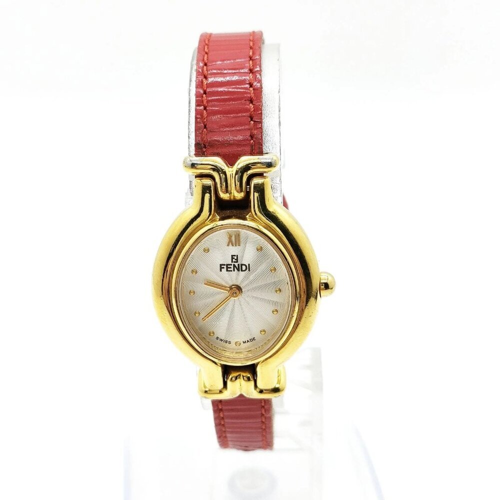 Fendi Watch 640L 24mm Women's Whites X Reds 298-071025